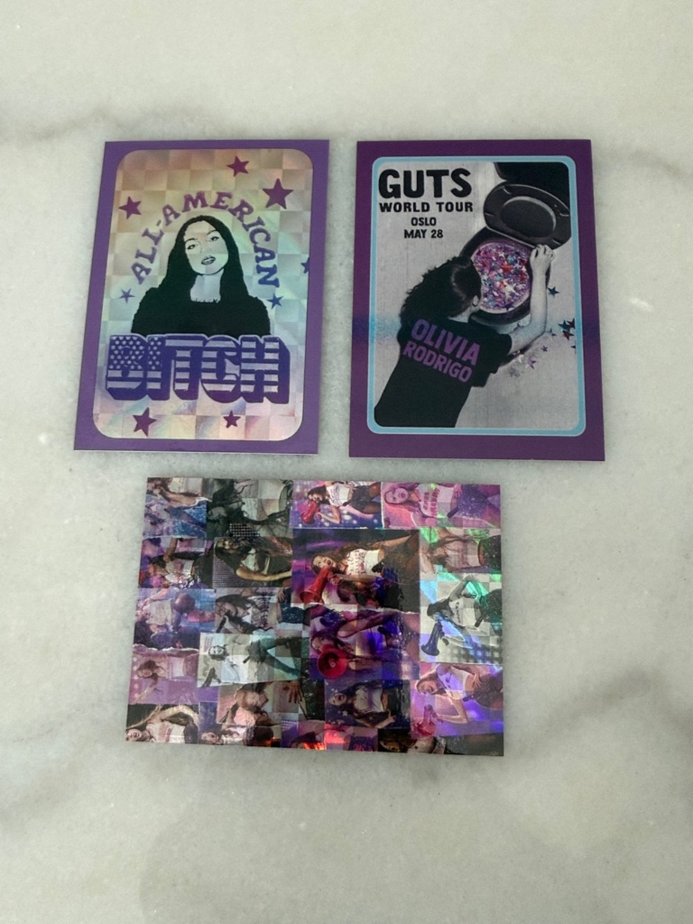 Olivia Rodrigo Guts Trading Card Pack (Set of 3)